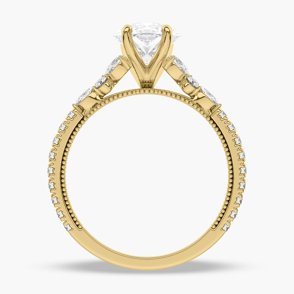 Yellow Gold - Pearl