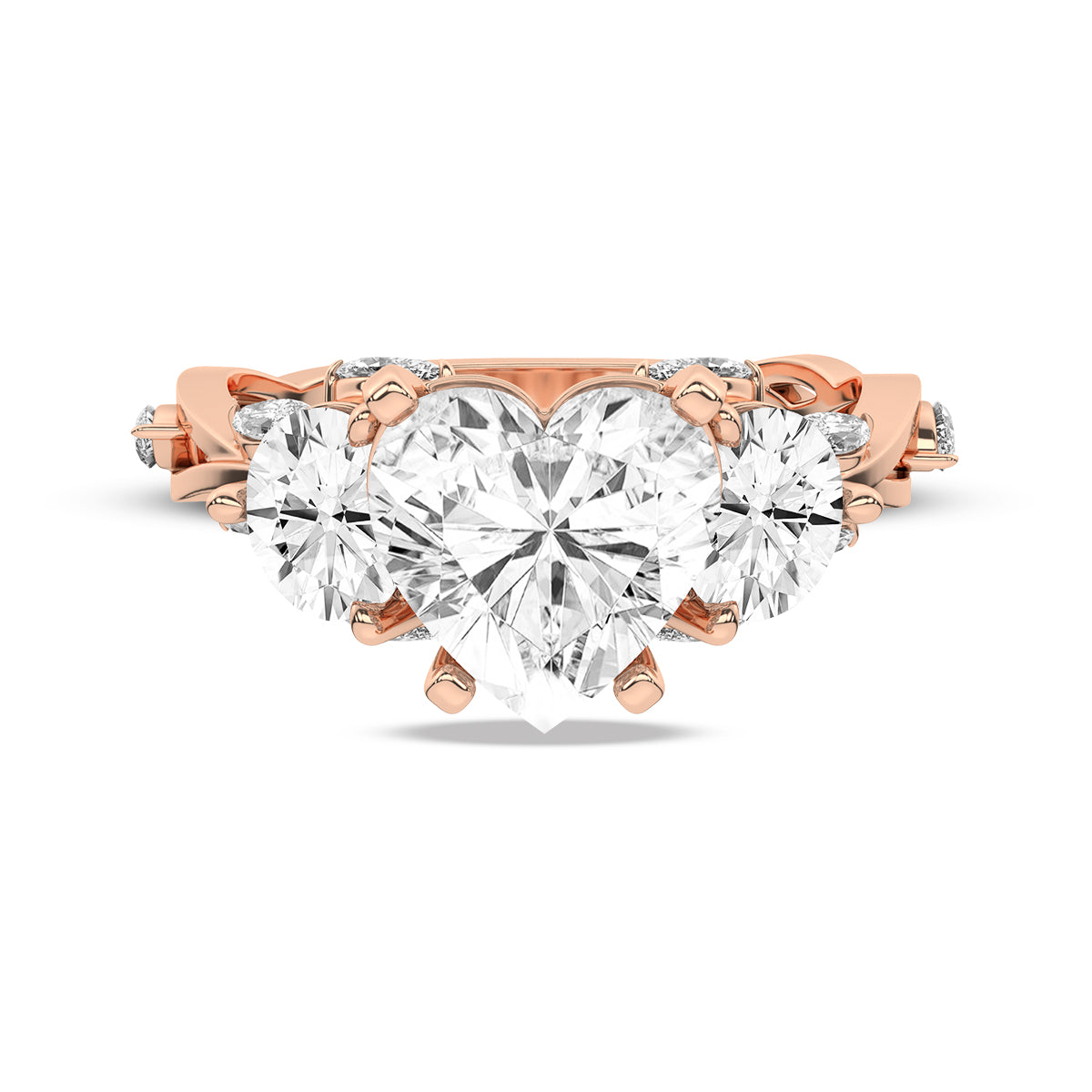 Rose Gold - Heart