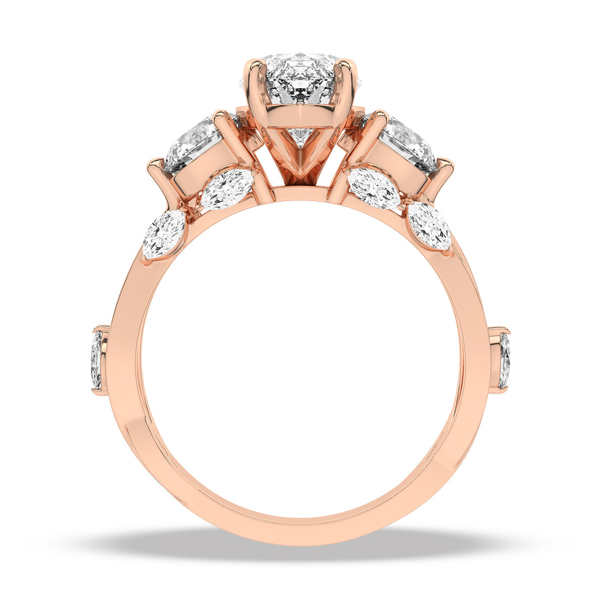 Rose Gold - Marquise
