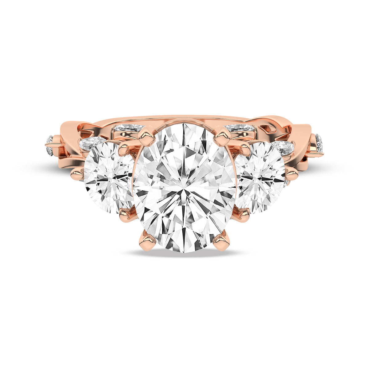 Rose Gold - Oval