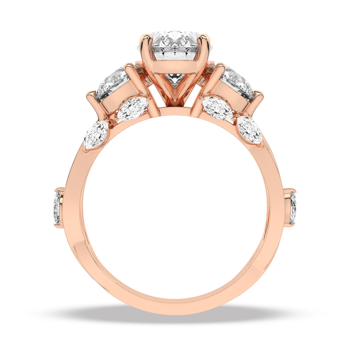 Rose Gold - Oval