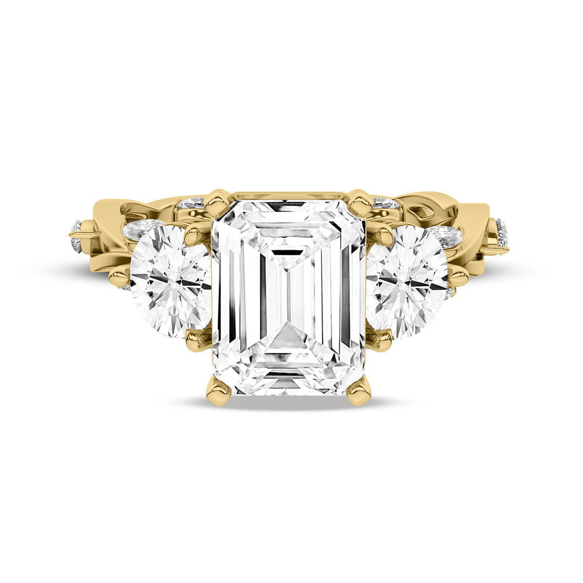 
                    Yellow Gold - Emerald
                  