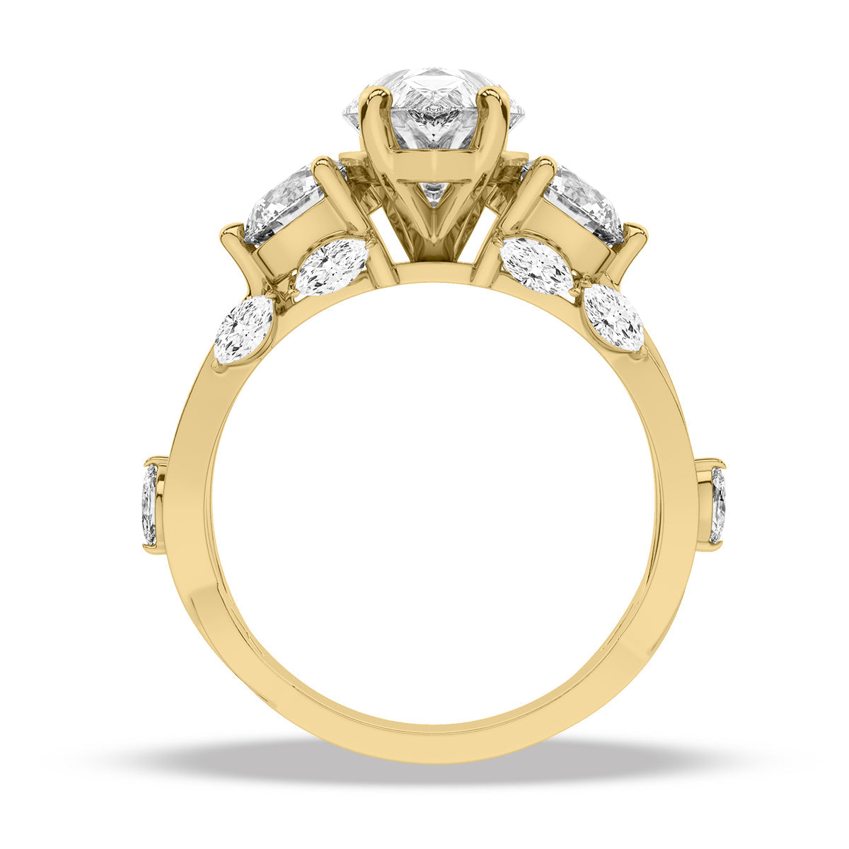 Yellow Gold - Pearl