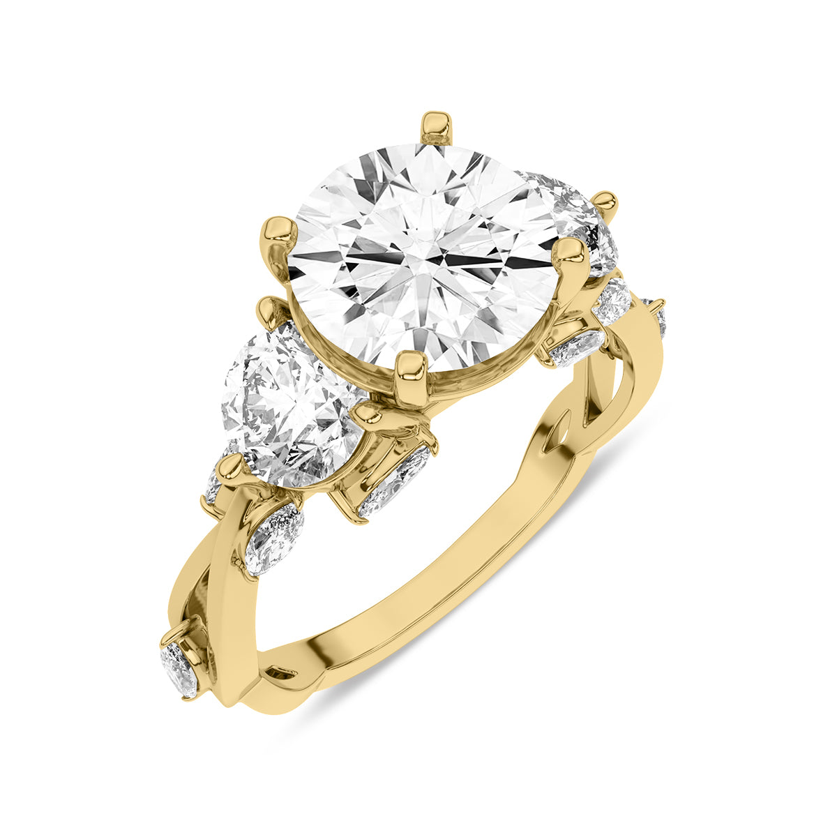 Yellow Gold - Round