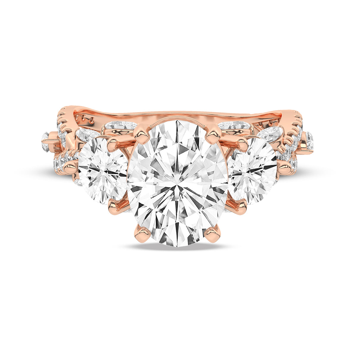 Rose Gold - Oval