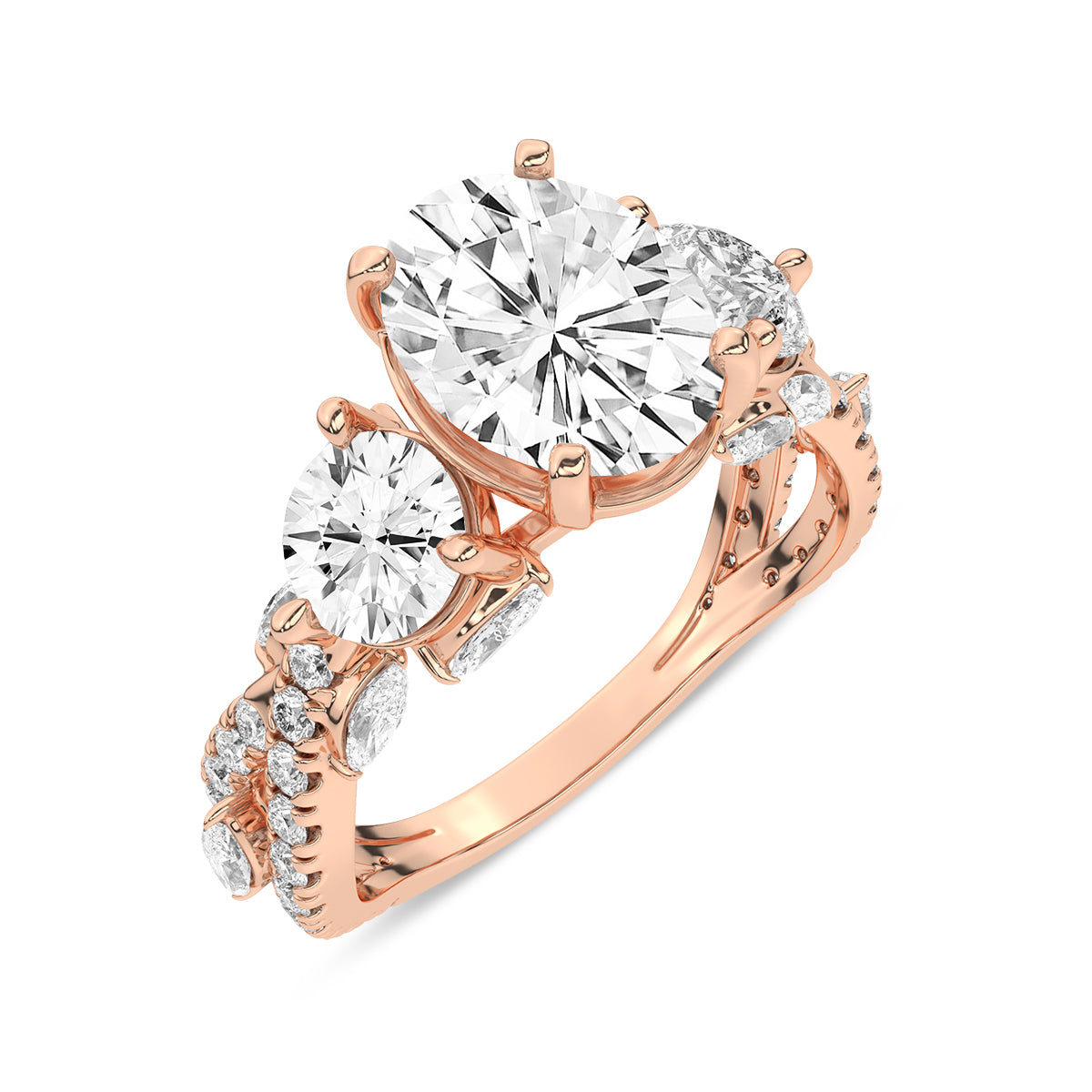 Rose Gold - Oval
