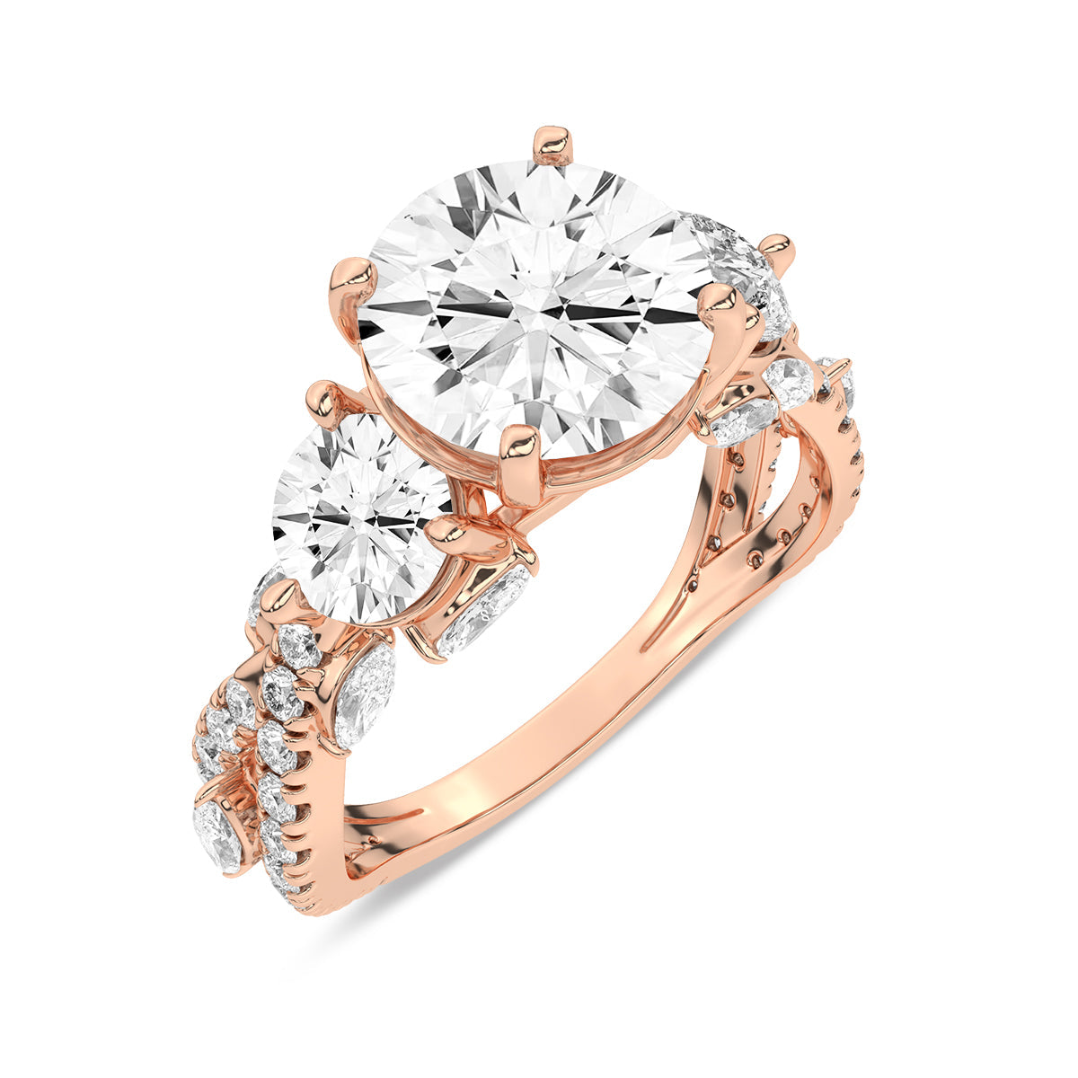Rose Gold - Round