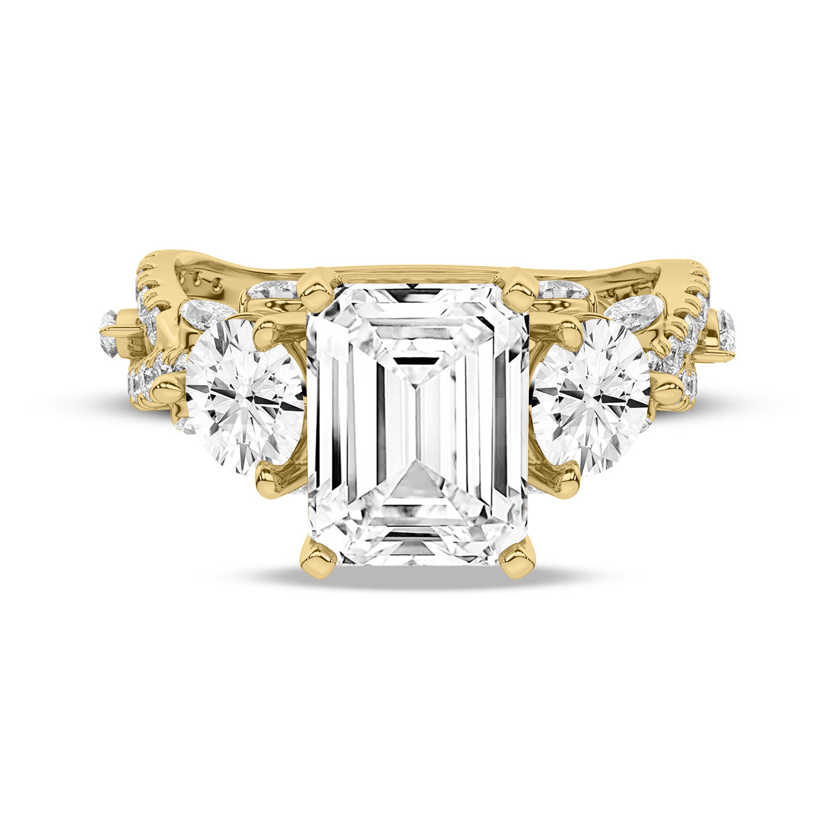 
                    Yellow Gold - Emerald
                  
