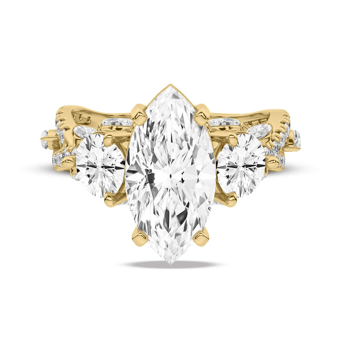 Yellow Gold - Marquise