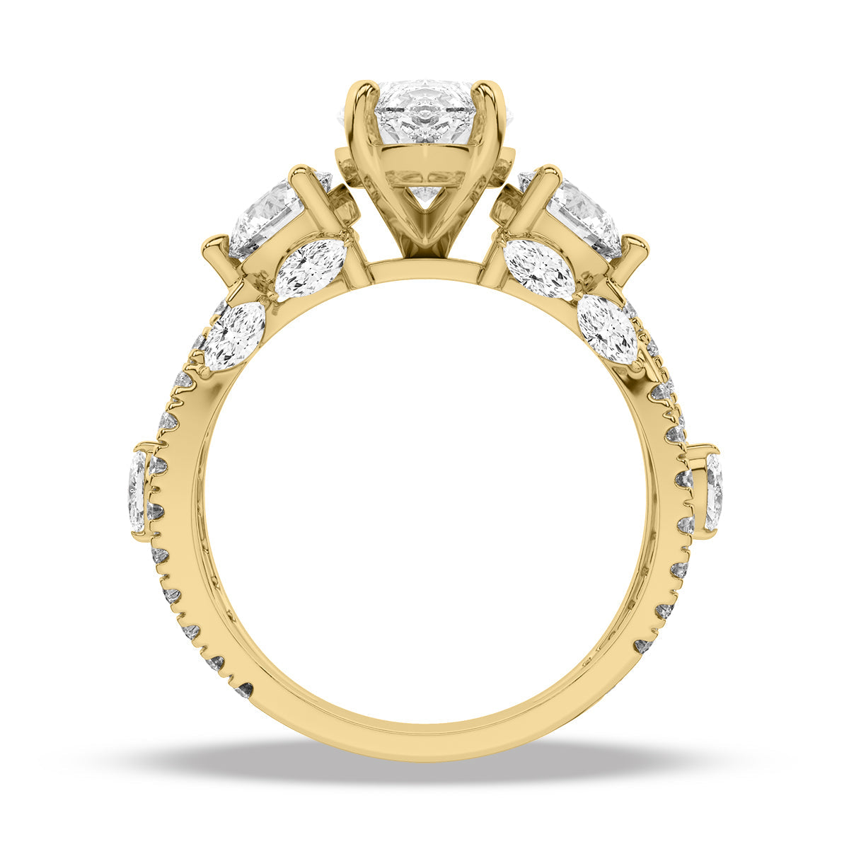 Yellow Gold - Marquise