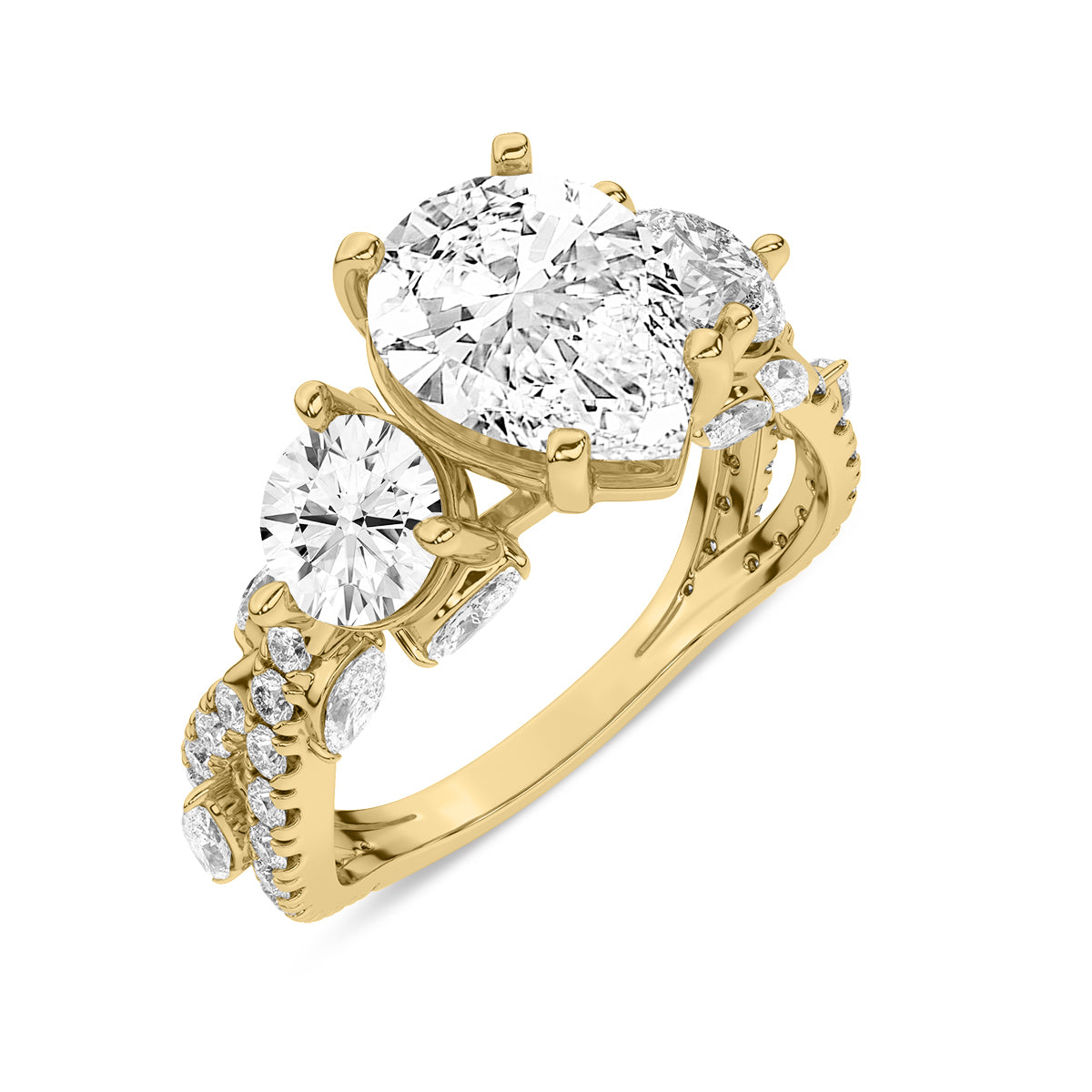 Yellow Gold - Pearl