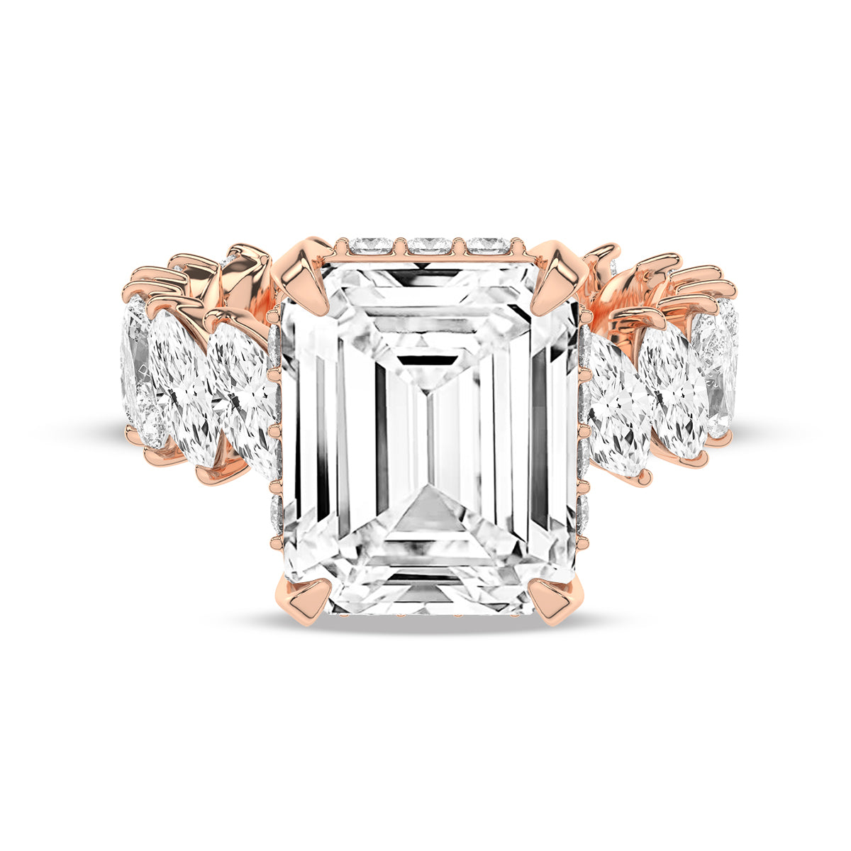 Rose Gold - Emerald