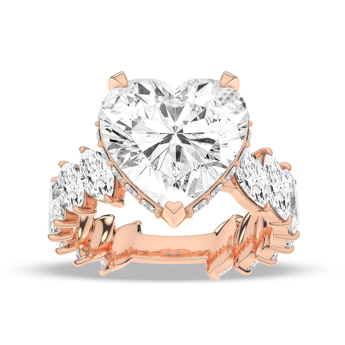 Rose Gold - Heart