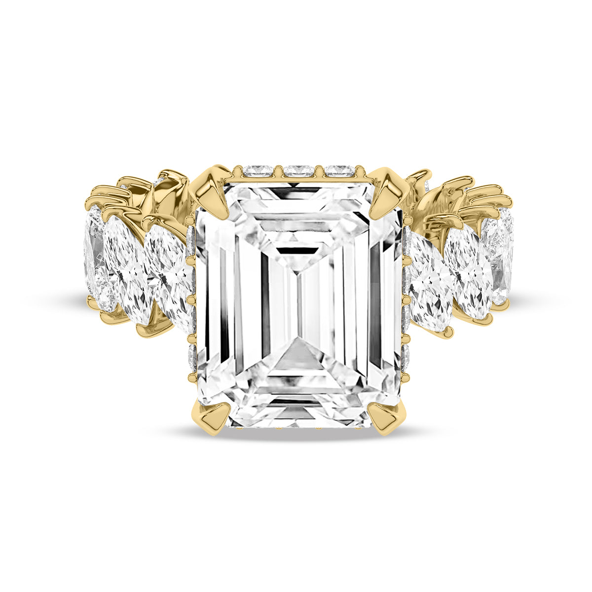 Yellow Gold - Emerald