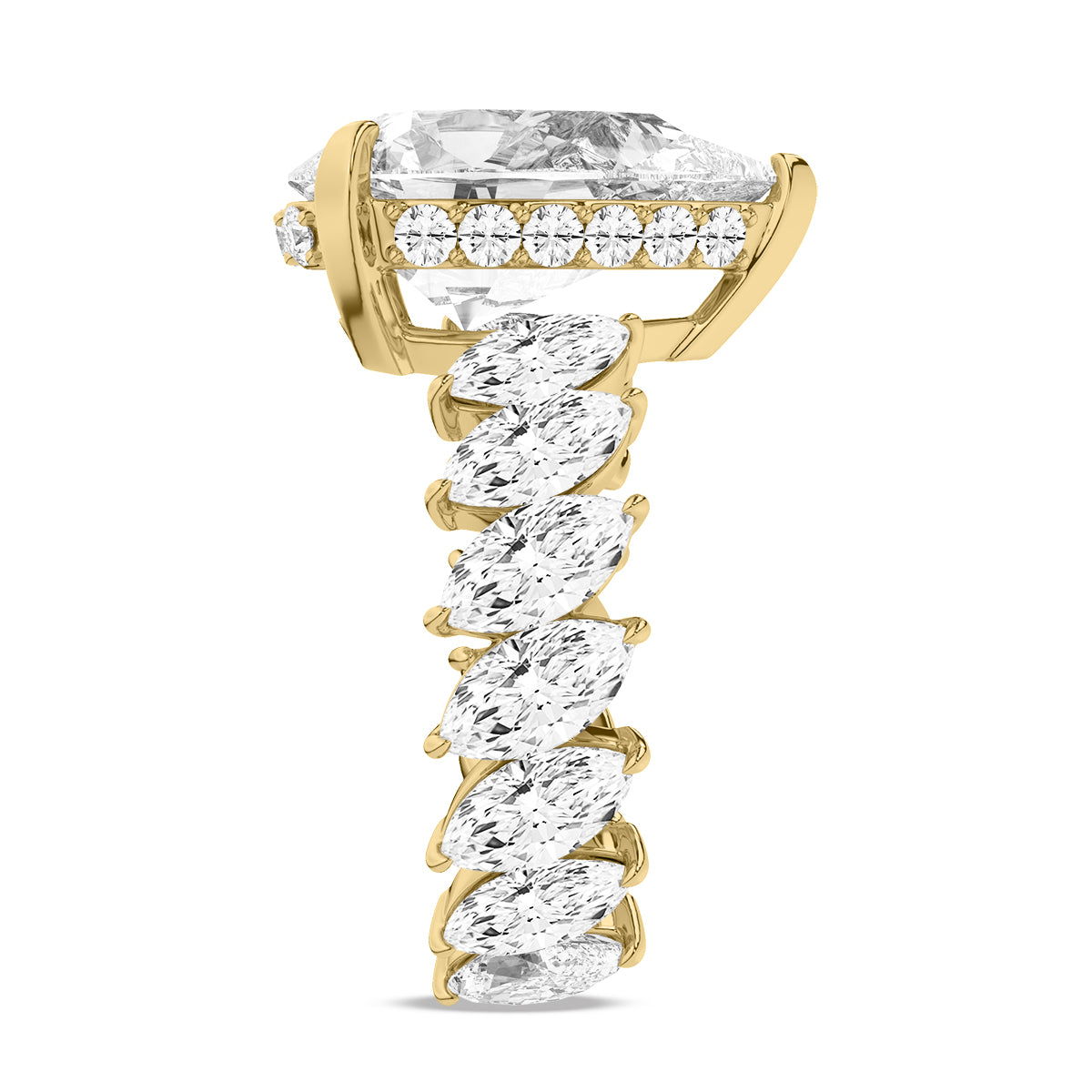 Yellow Gold - Pearl