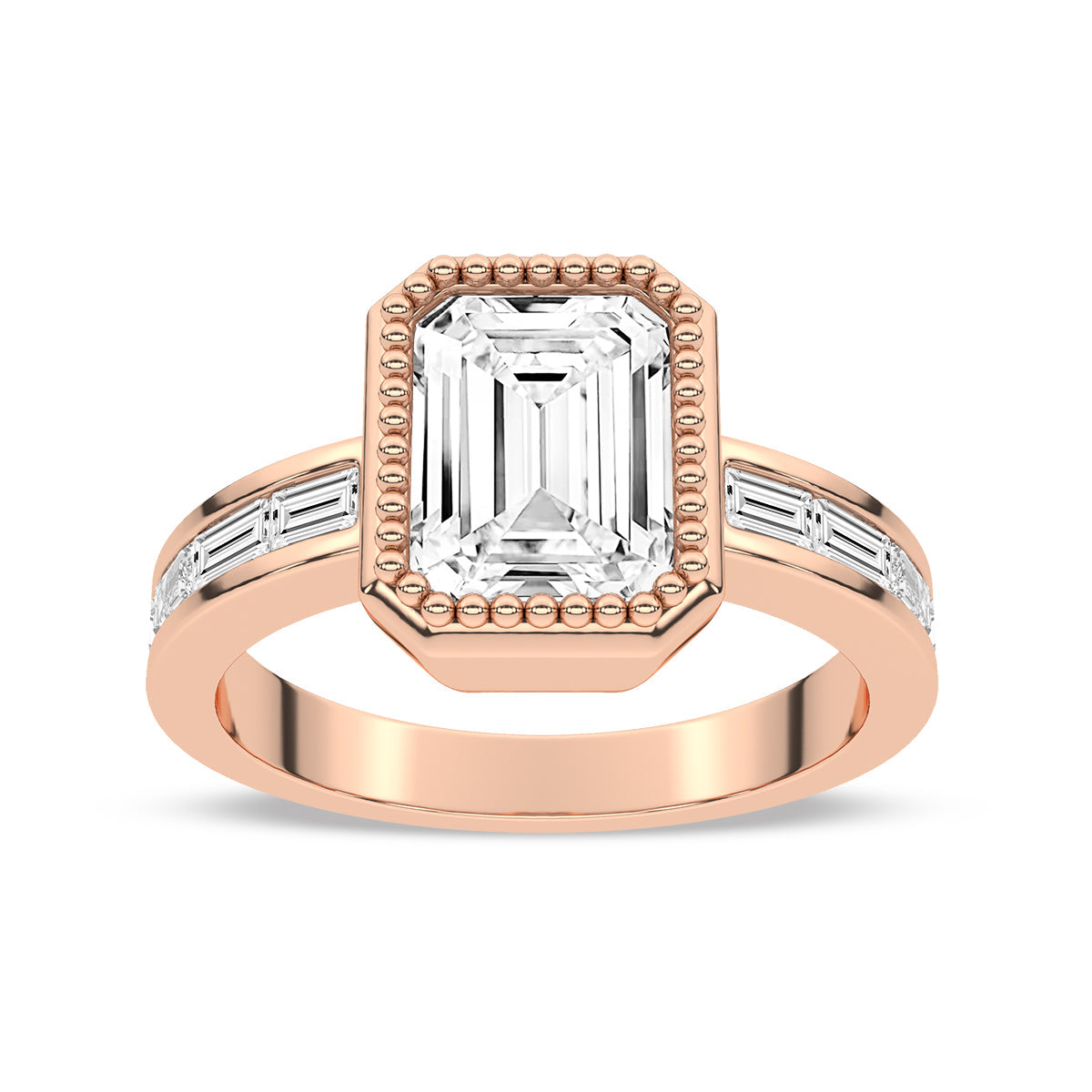 Rose Gold - Emerald