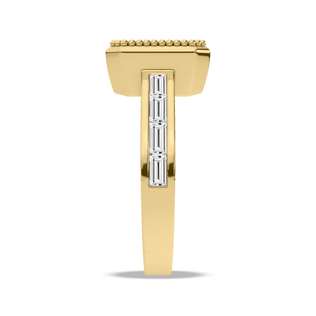 Yellow Gold - Emerald