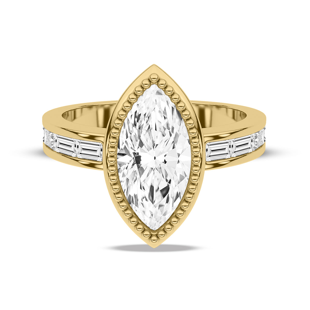 Yellow Gold - Marquise