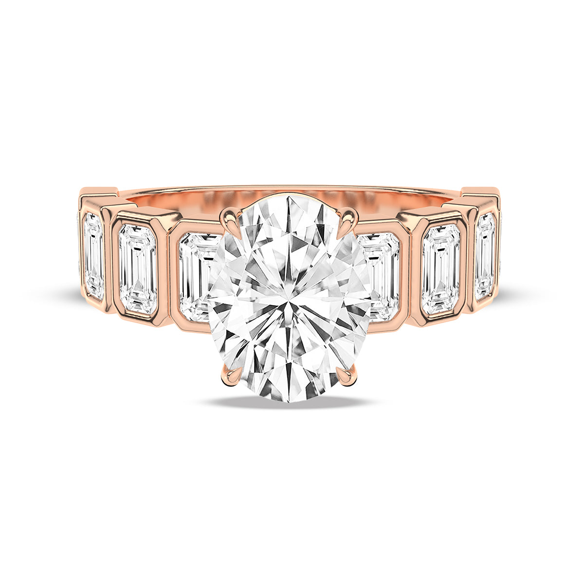 Rose Gold - Oval