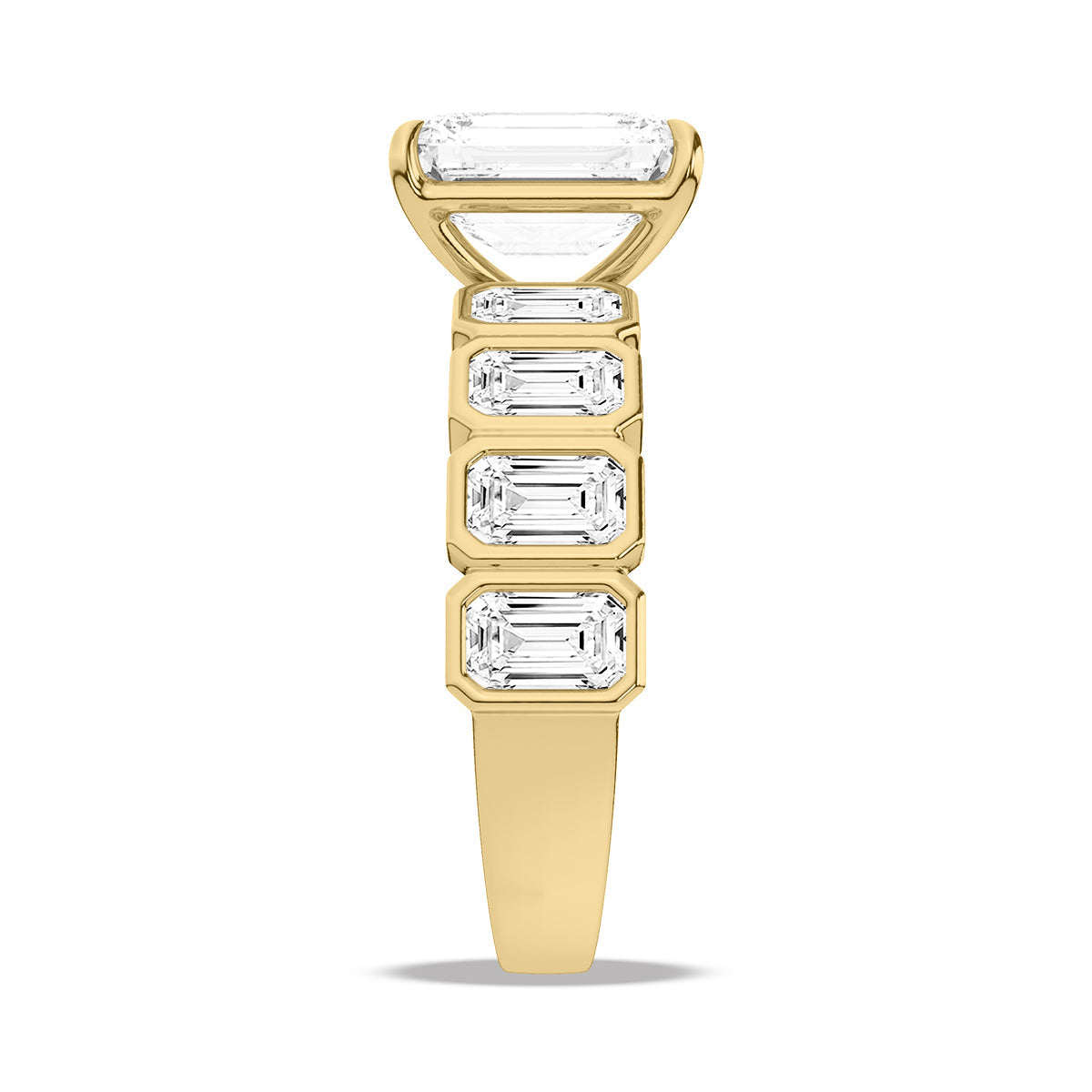 Yellow Gold - Emerald