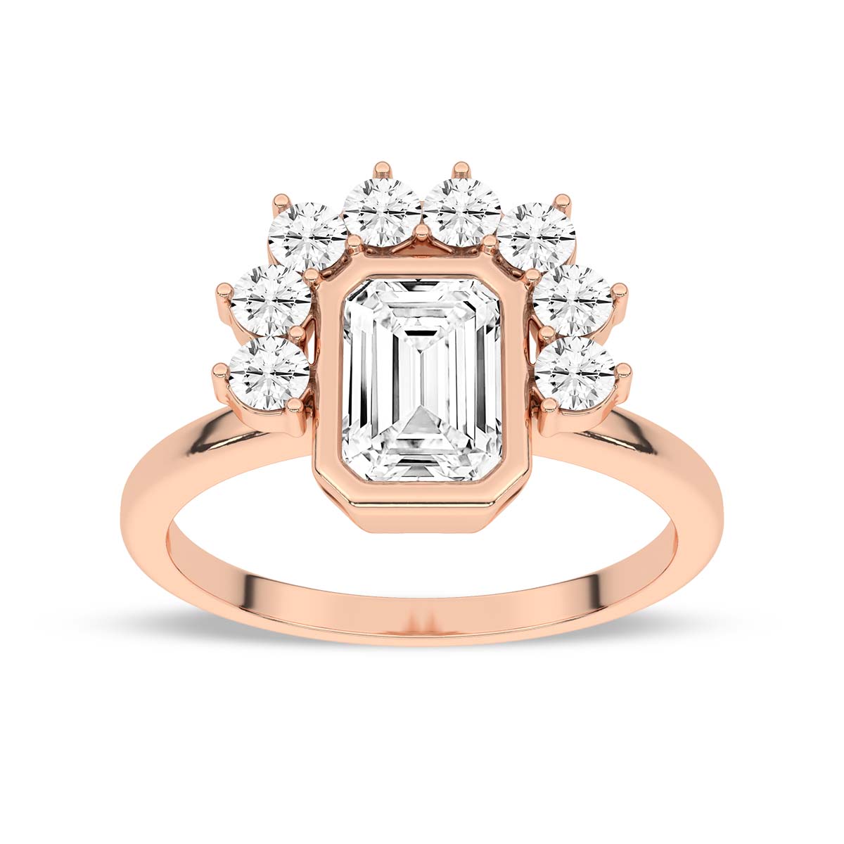 Rose Gold - Emerald