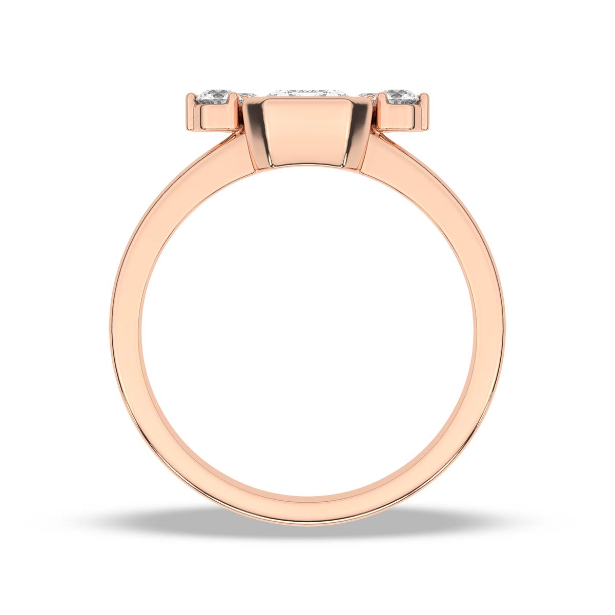 Rose Gold - Emerald