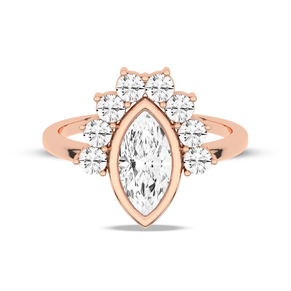 Rose Gold - Marquise