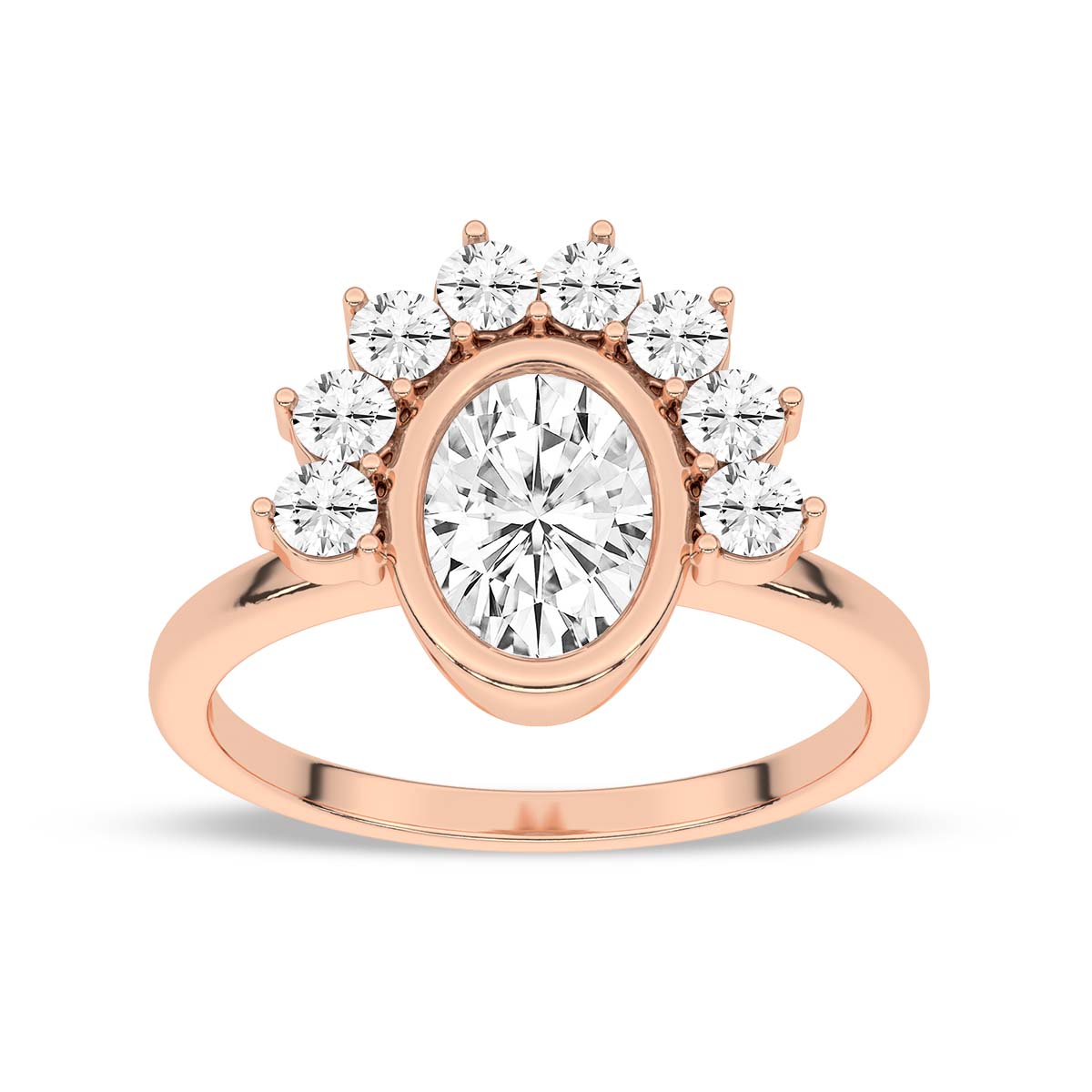 Rose Gold - Oval