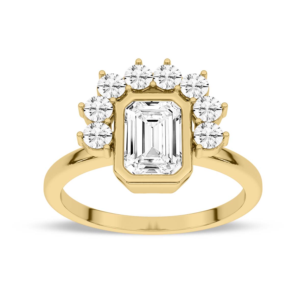 
                    Yellow Gold - Emerald
                  