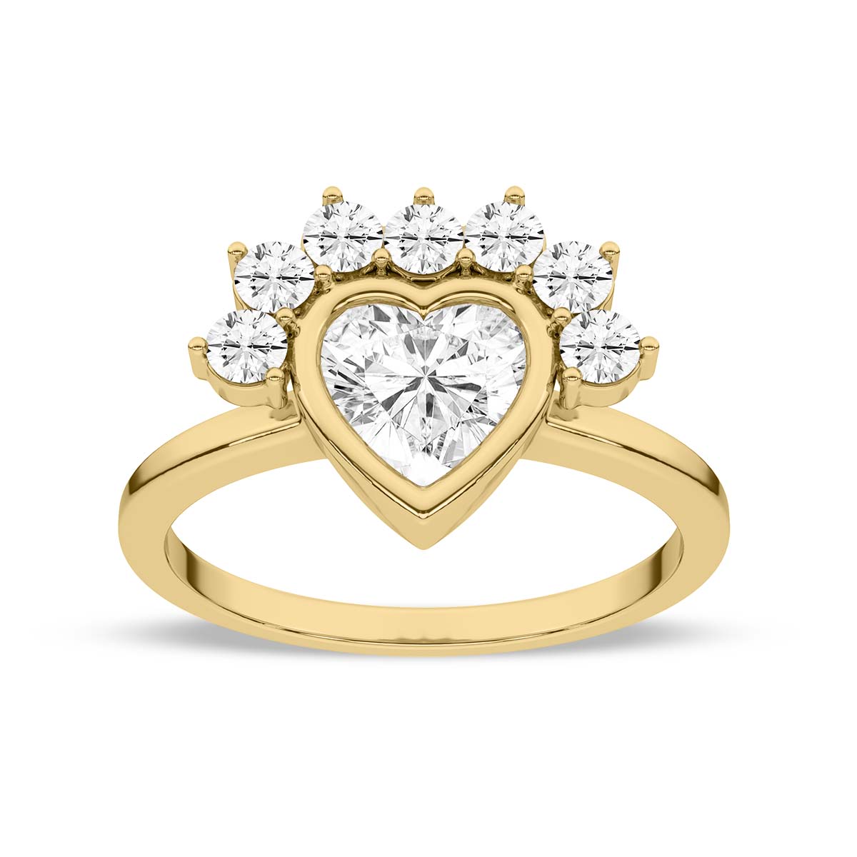 Yellow Gold - Heart