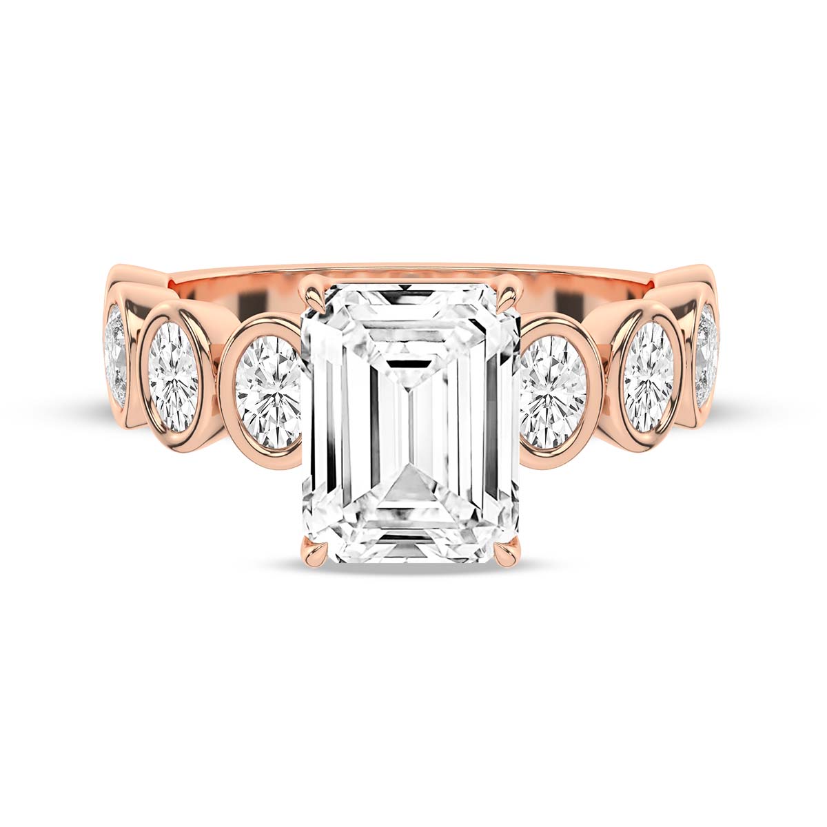 Rose Gold - Emerald
