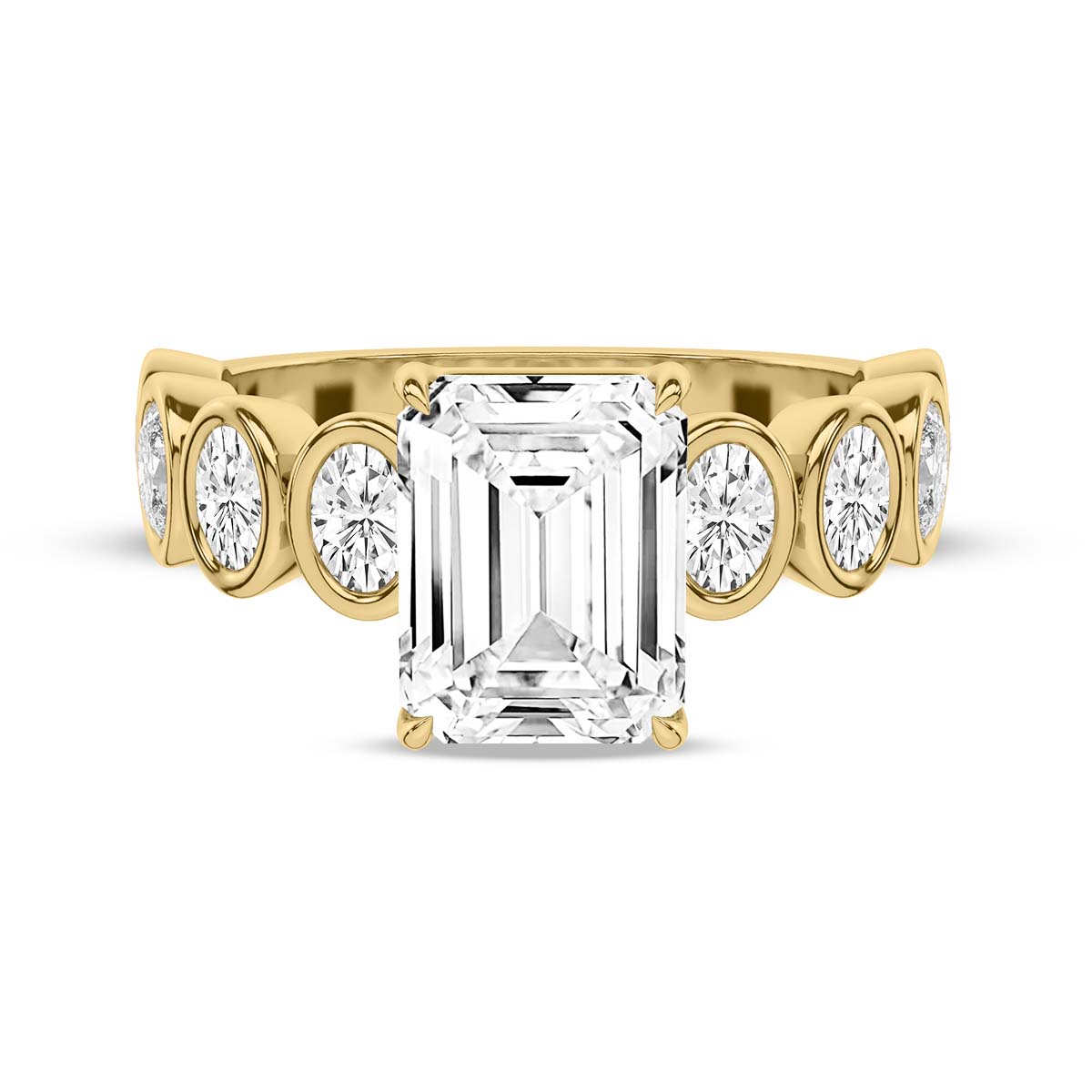 Yellow Gold - Emerald