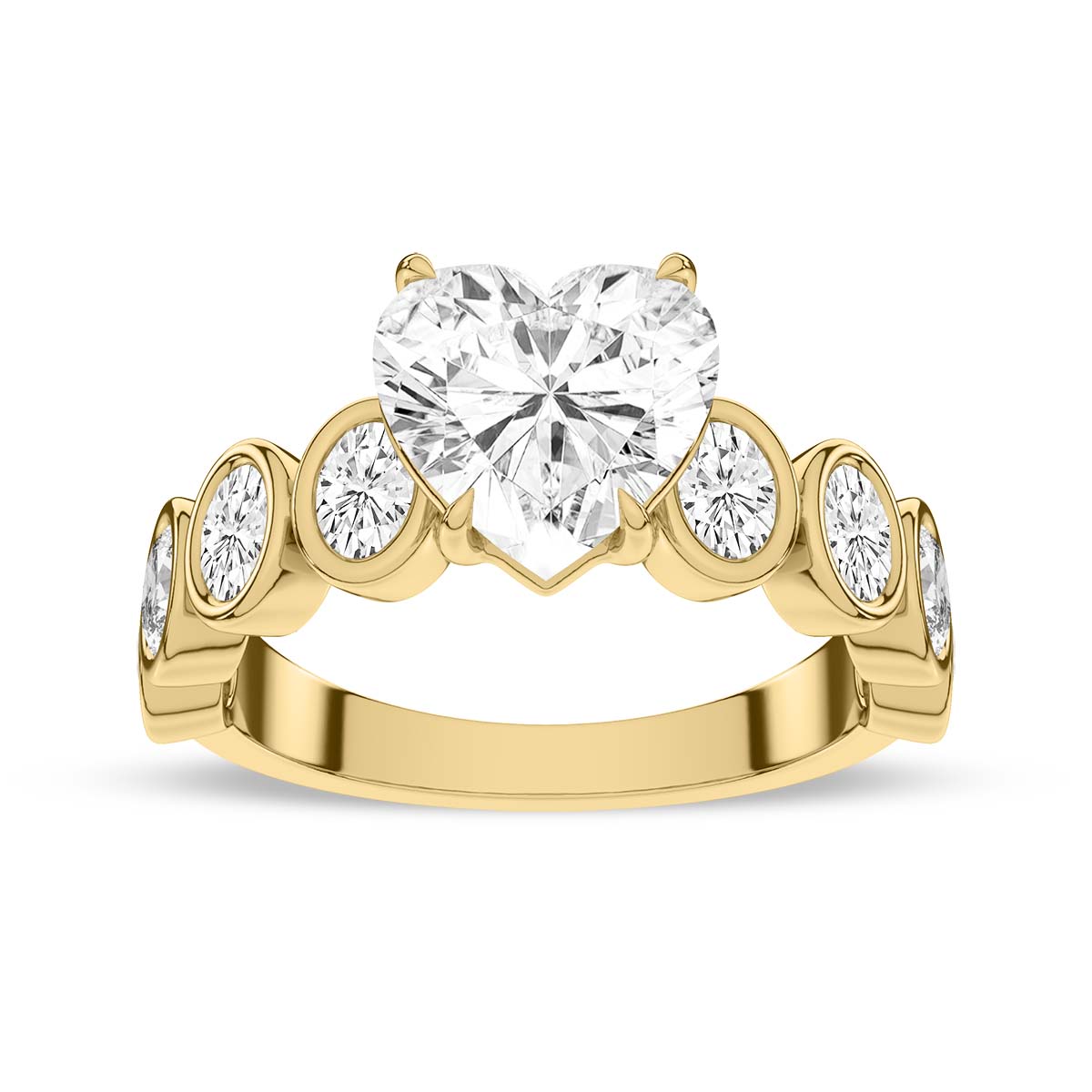 Yellow Gold - Heart