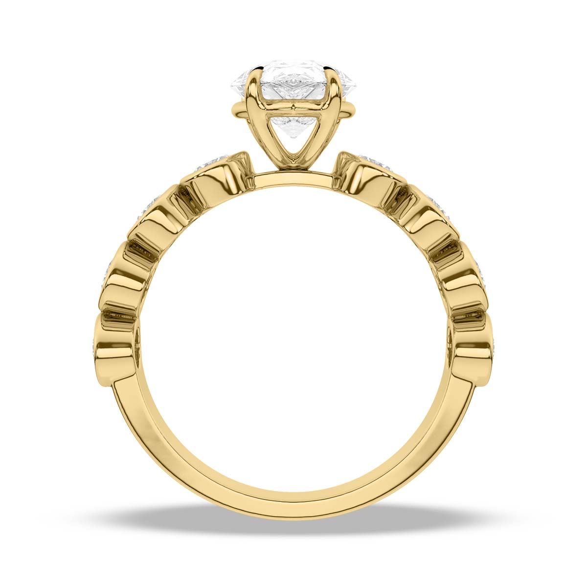 Yellow Gold - Pearl