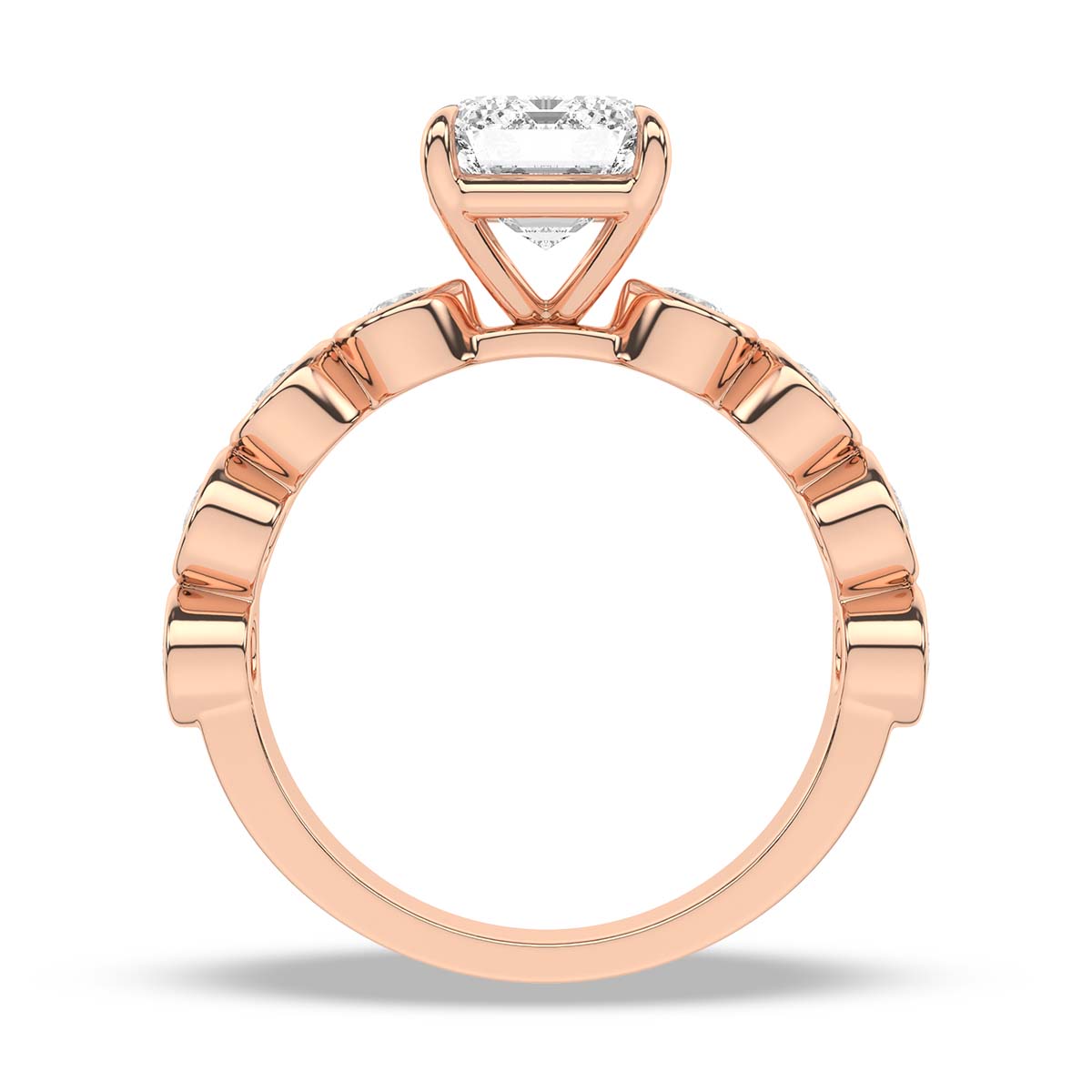 Rose Gold - Emerald