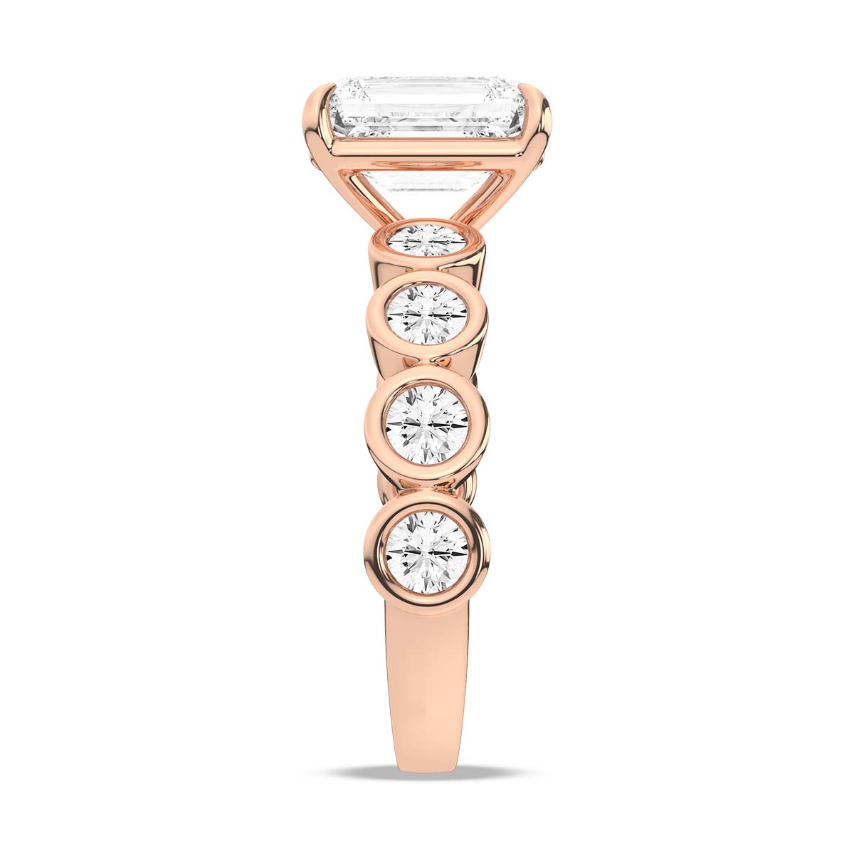 Rose Gold - Emerald
