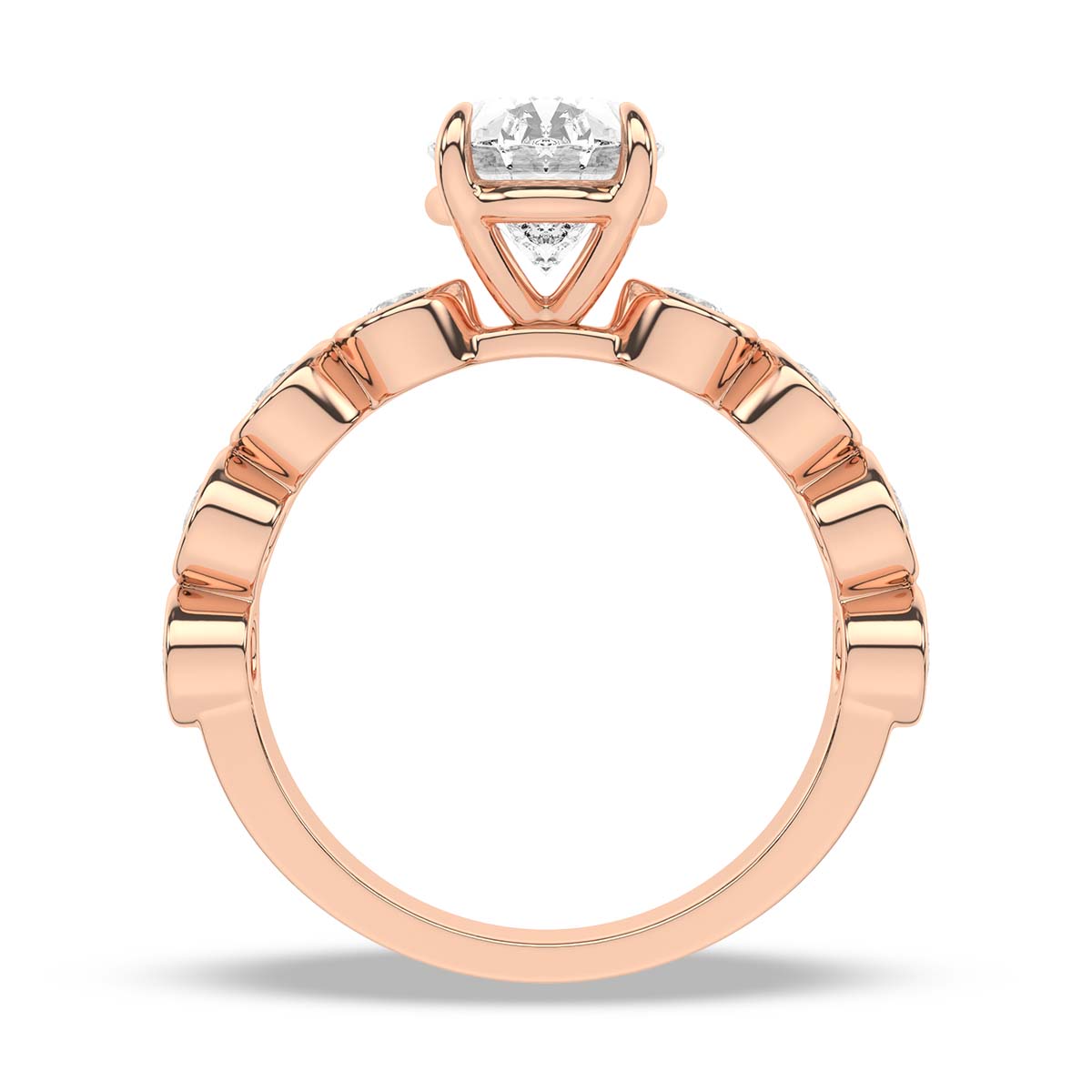Rose Gold - Oval