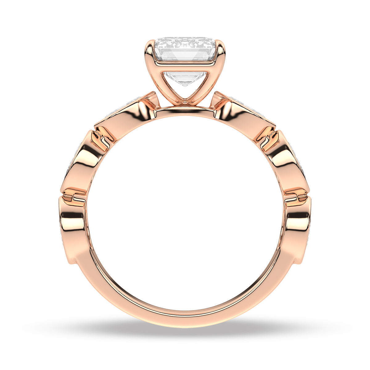Rose Gold - Emerald