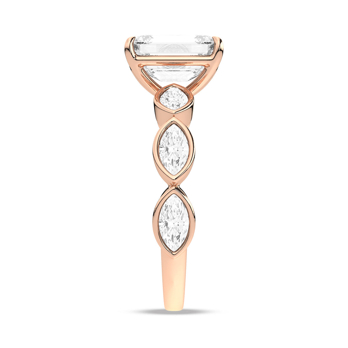 Rose Gold - Emerald