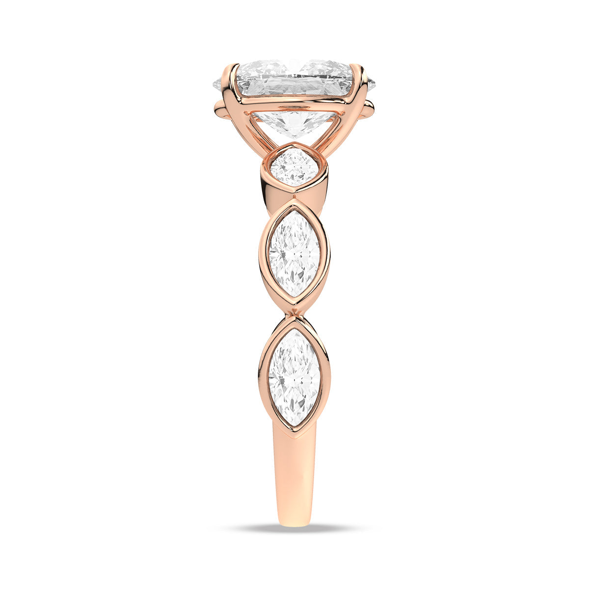 Rose Gold - Oval