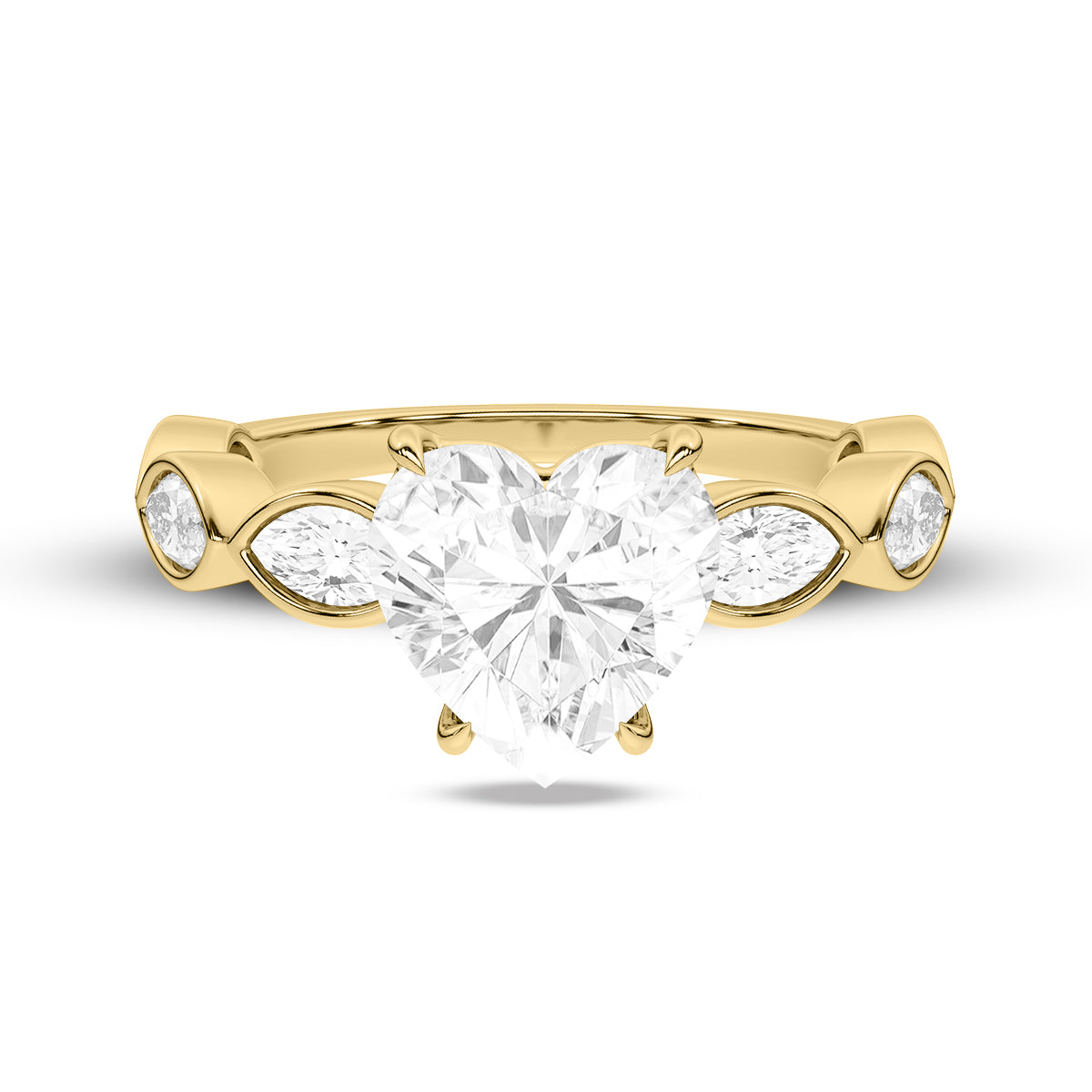 Yellow Gold - Heart