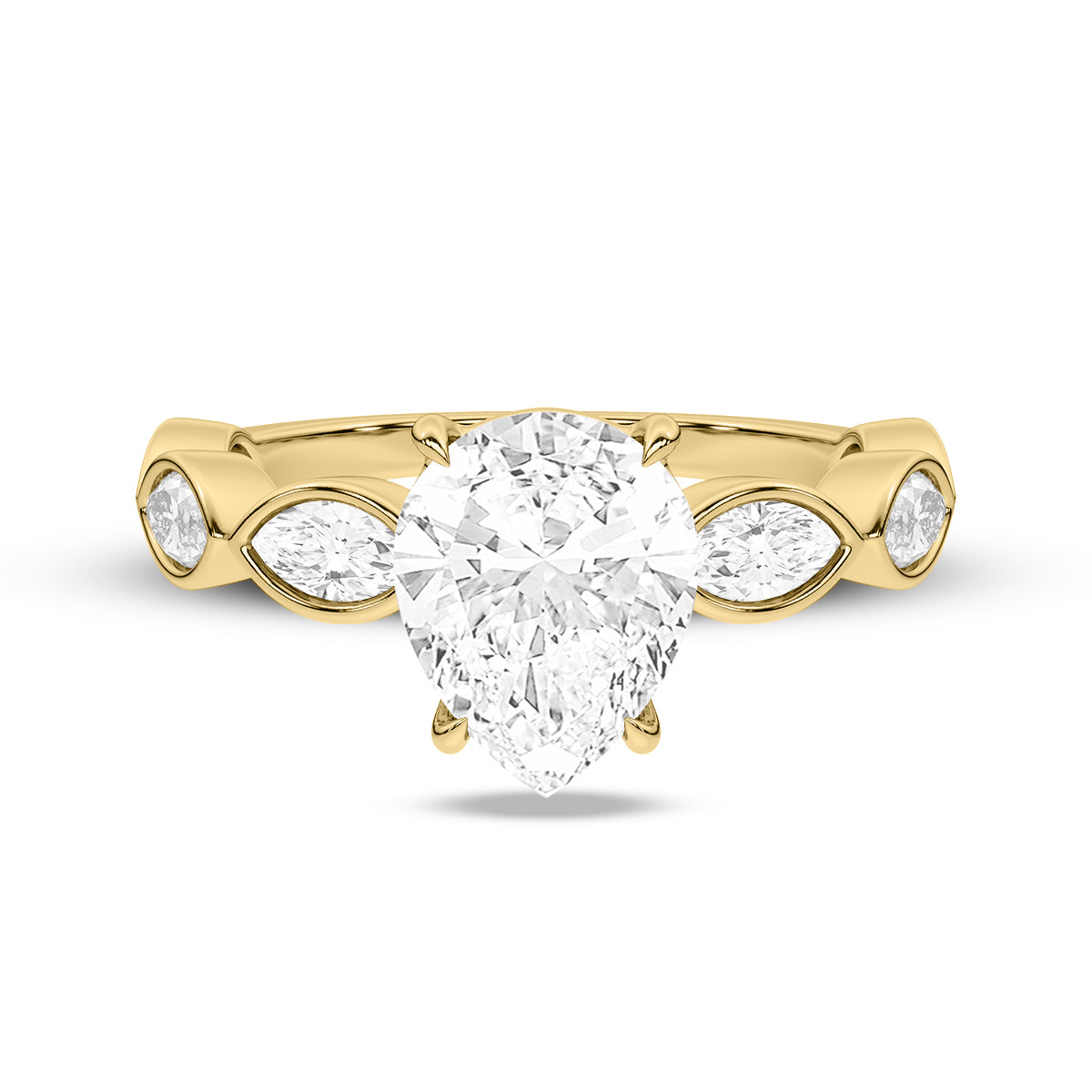 Yellow Gold - Pearl
