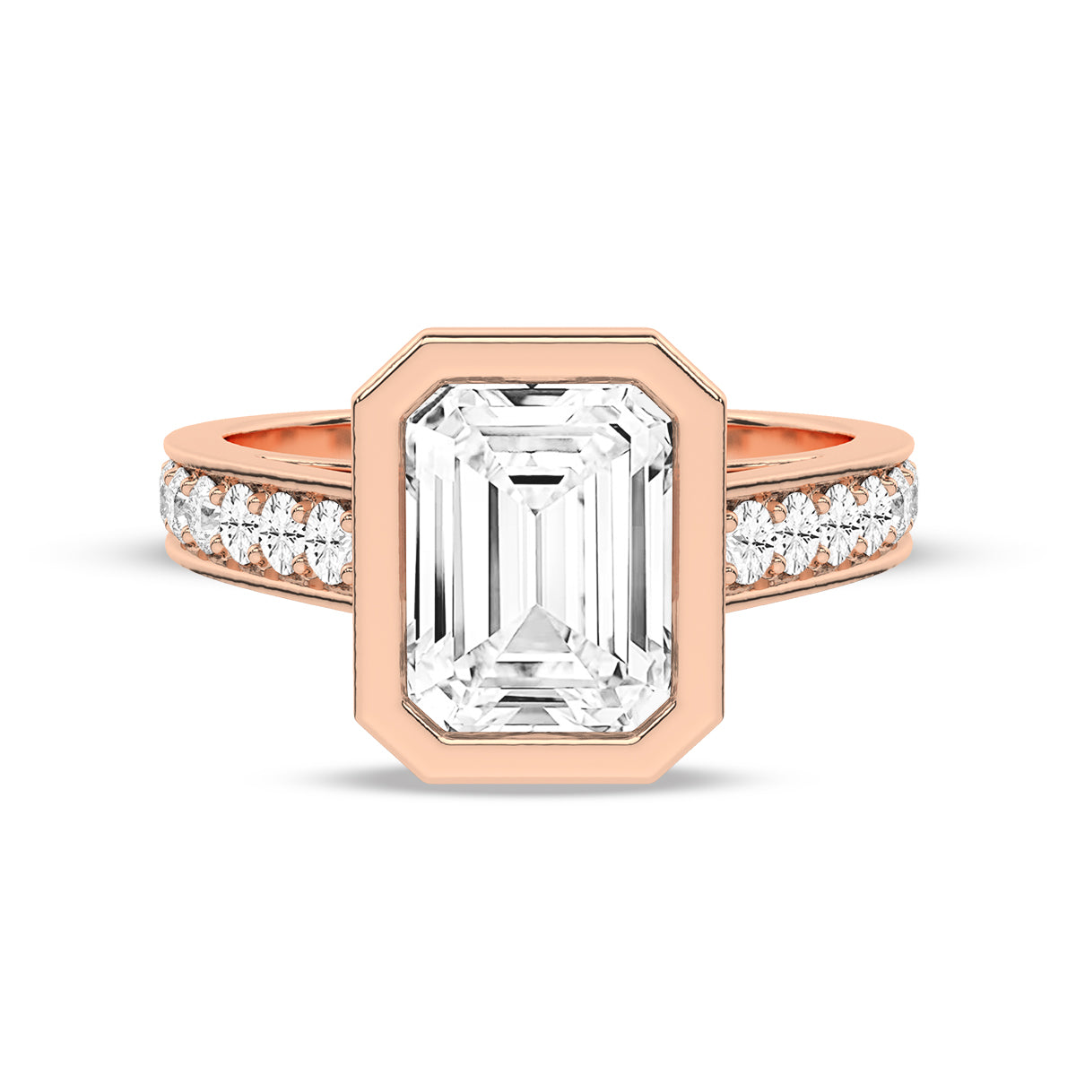 Rose Gold - Emerald