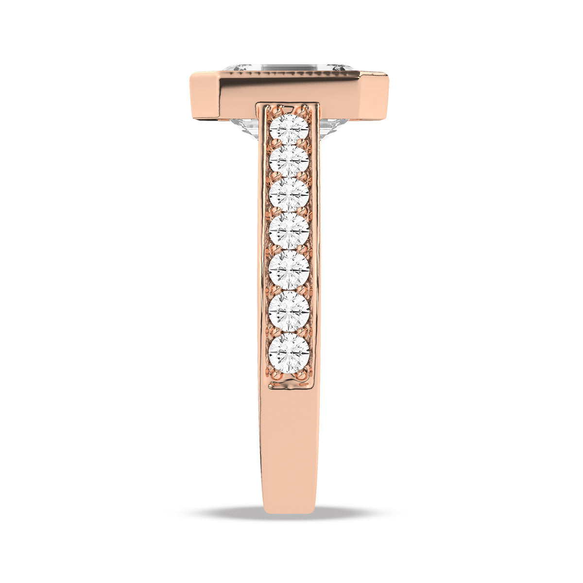 Rose Gold - Emerald