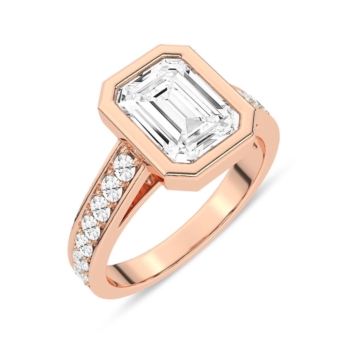 Rose Gold - Emerald