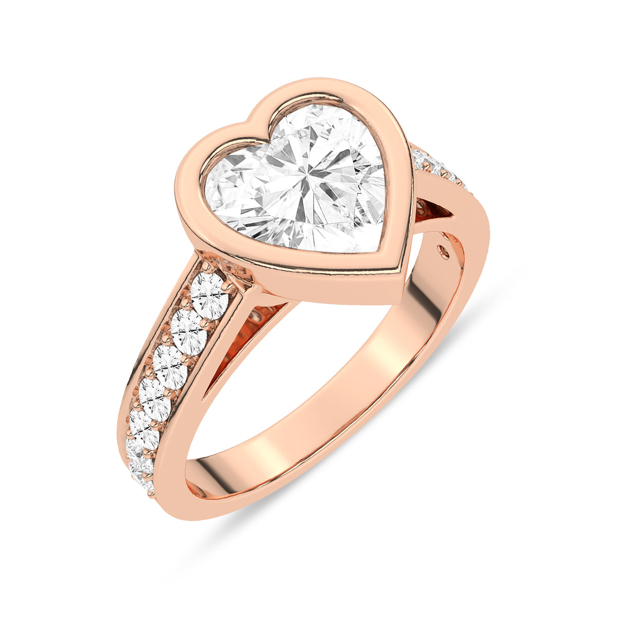 Rose Gold - Heart