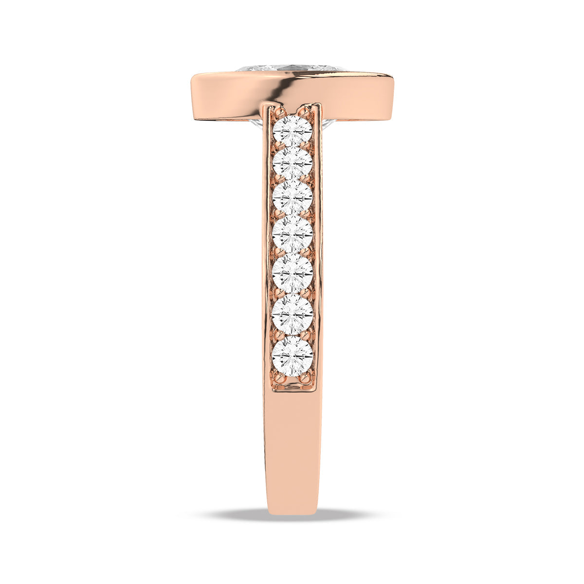Rose Gold - Oval