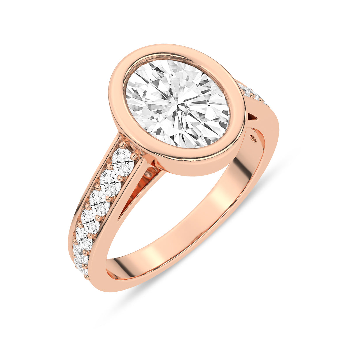 Rose Gold - Oval