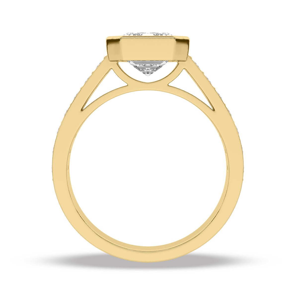 Yellow Gold - Emerald