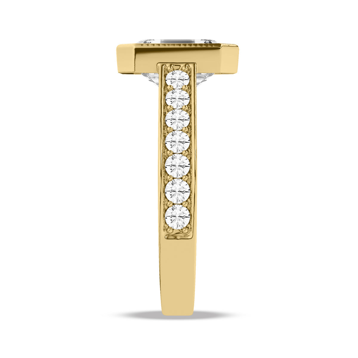 Yellow Gold - Emerald